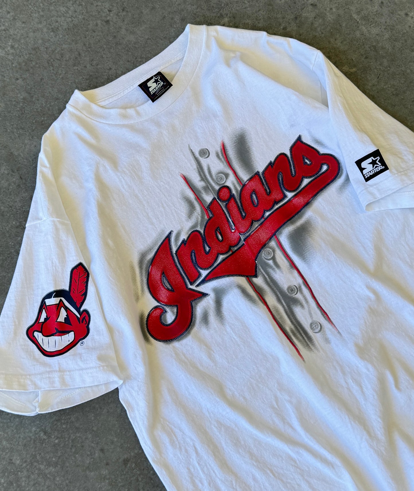 Vintage 90s Kenny Lofton Cleveland Indians Tee (XL)