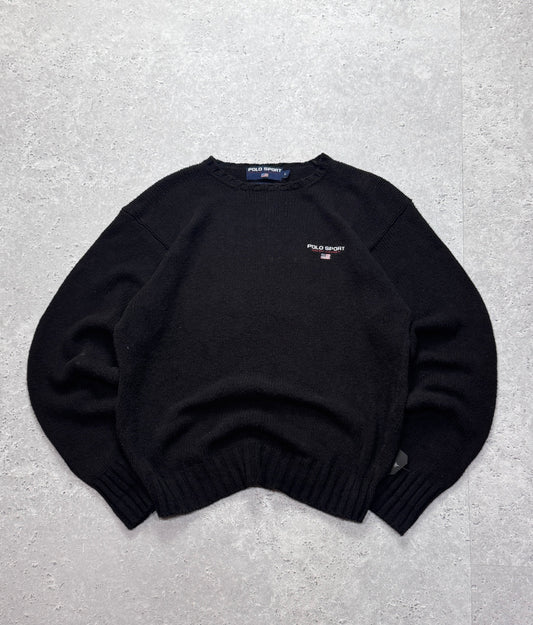 Vintage Polo Sport Ralph Lauren Knitted Sweater (XL)