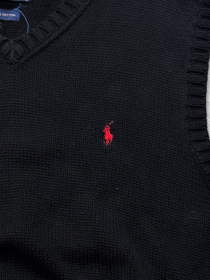 Vintage Polo Ralph Lauren Knitted Vest (XL)
