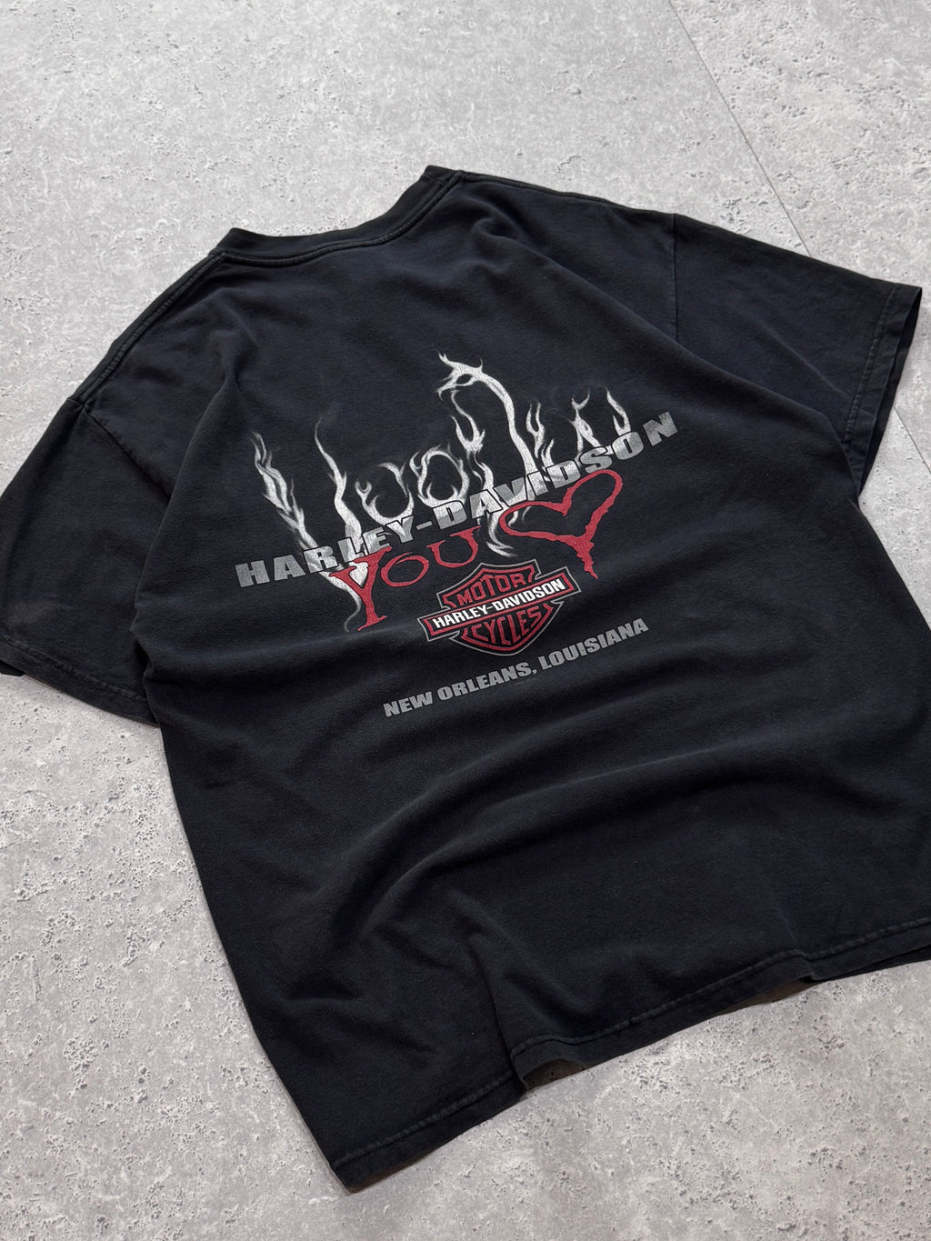 Vintage 2000s Harley Davidson Motorcycle Tee (L)