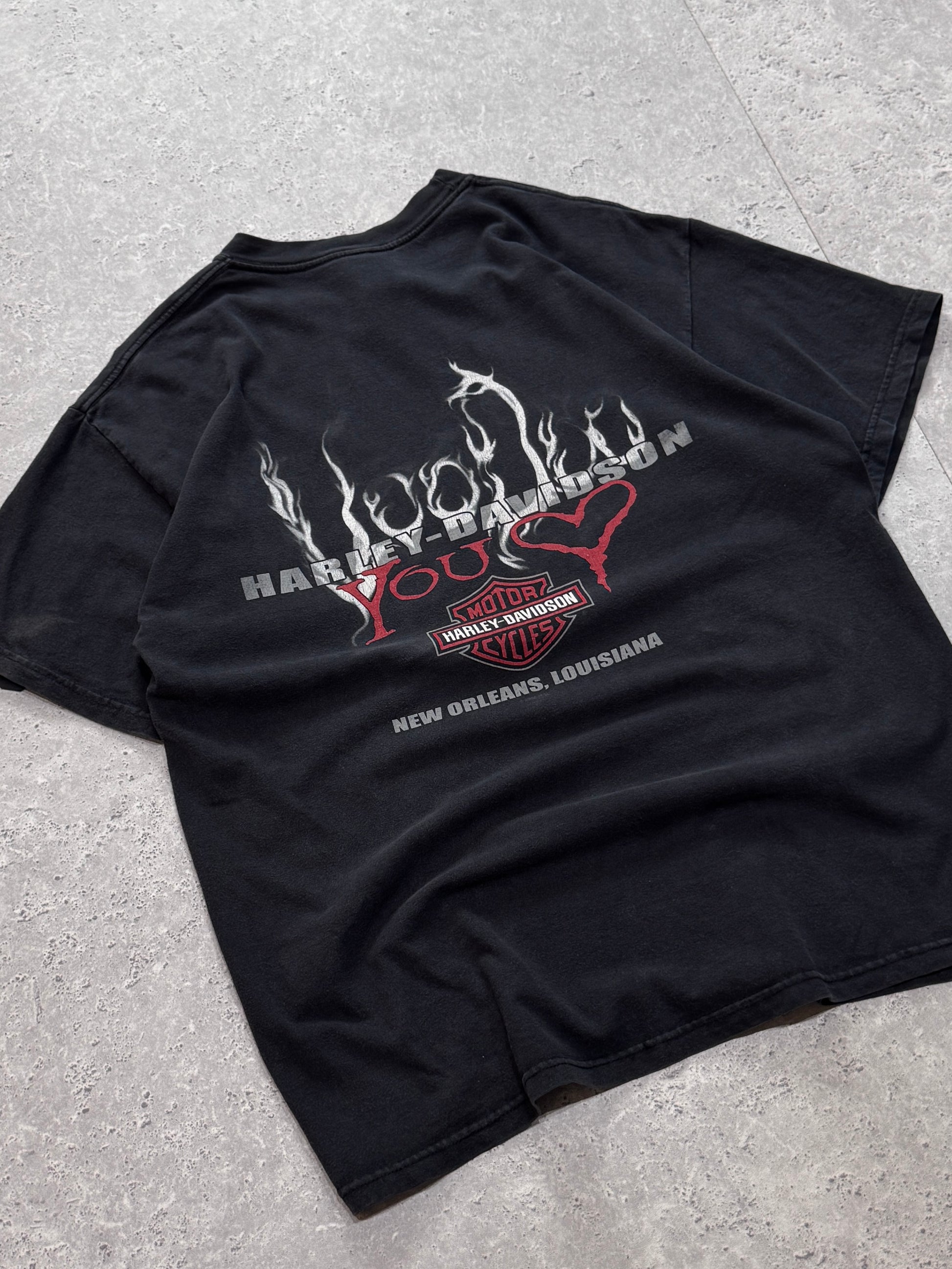 Vintage 2000s Harley Davidson Motorcycle Tee (L)