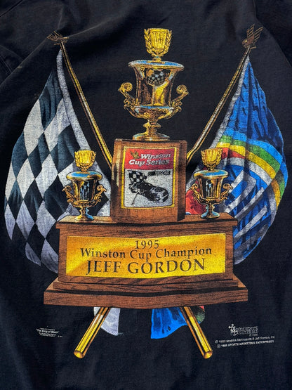 Vintage 1995 Jeff Gordon NASCAR Winston Cup Champion Tee (XL)