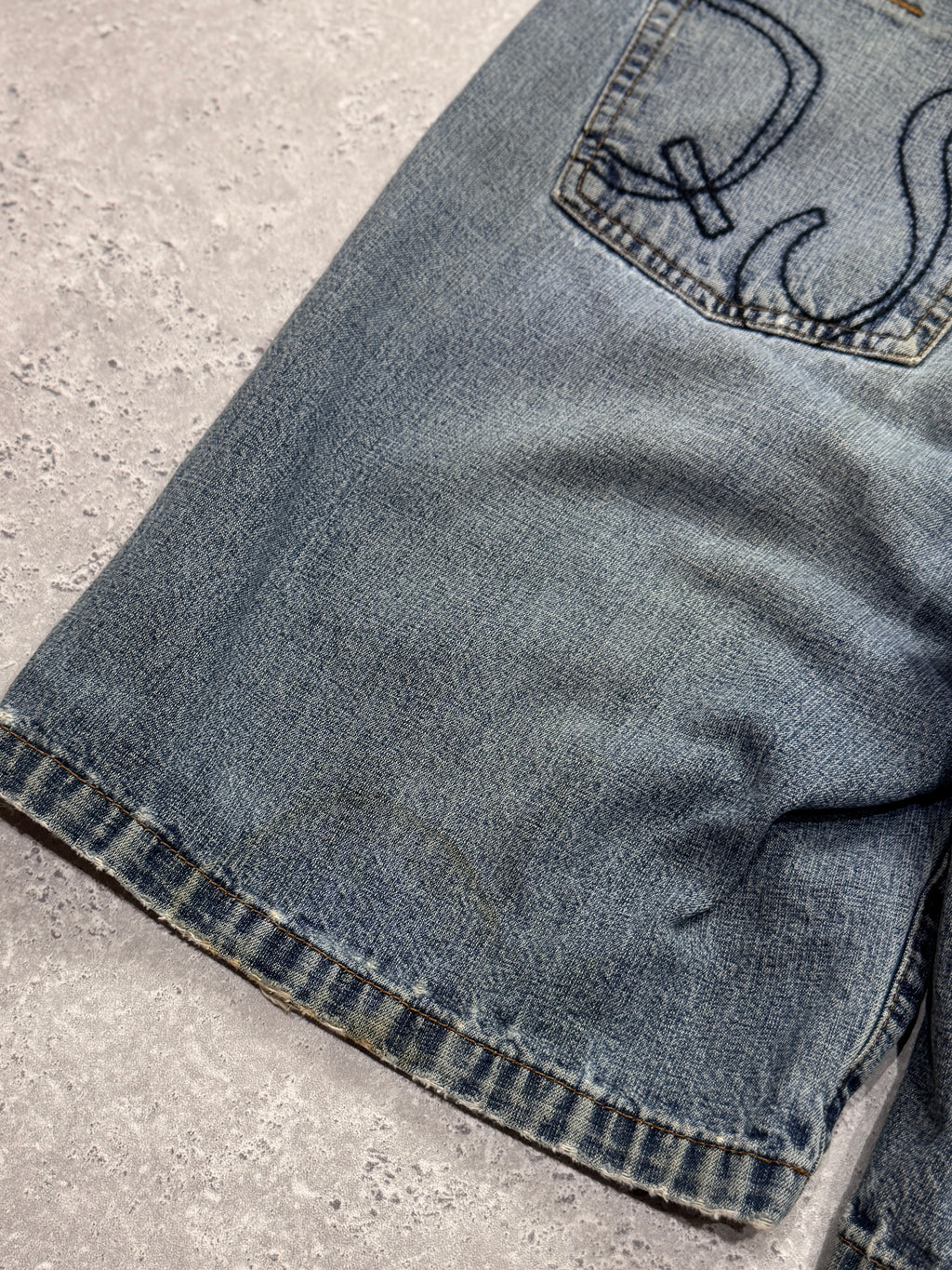 Vintage 2000s Quiksilver Denim Jorts (34")