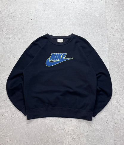 Vintage 2000s Nike Teddy Embroidered Sweater (L)