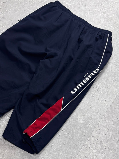 Vintage 2000s Umbro Adjustable 3/4 Track Shorts (30")