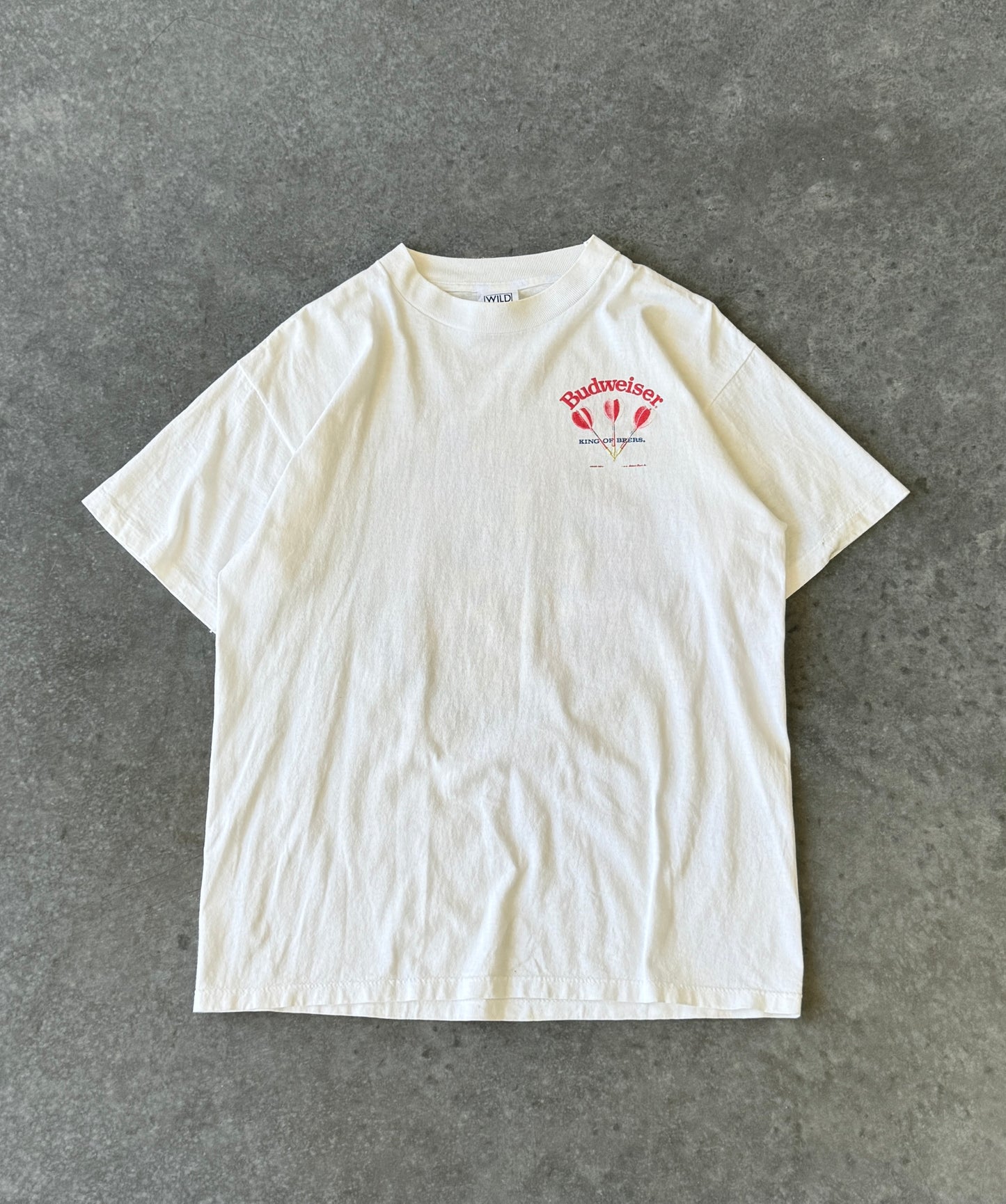 Vintage 90s Budweiser Dart Board Tee (L)