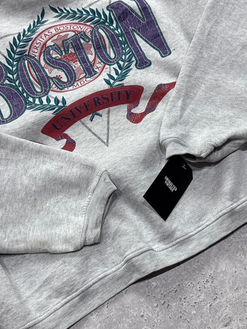 Vintage 90s Boston University Sweater (M)