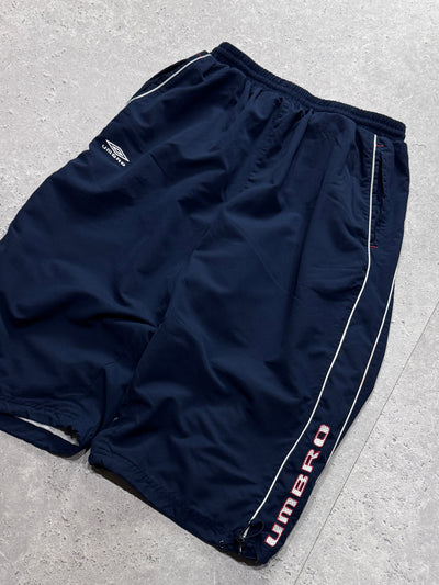 Vintage 2000s Umbro 3/4 Adjustable Track Shorts (L)