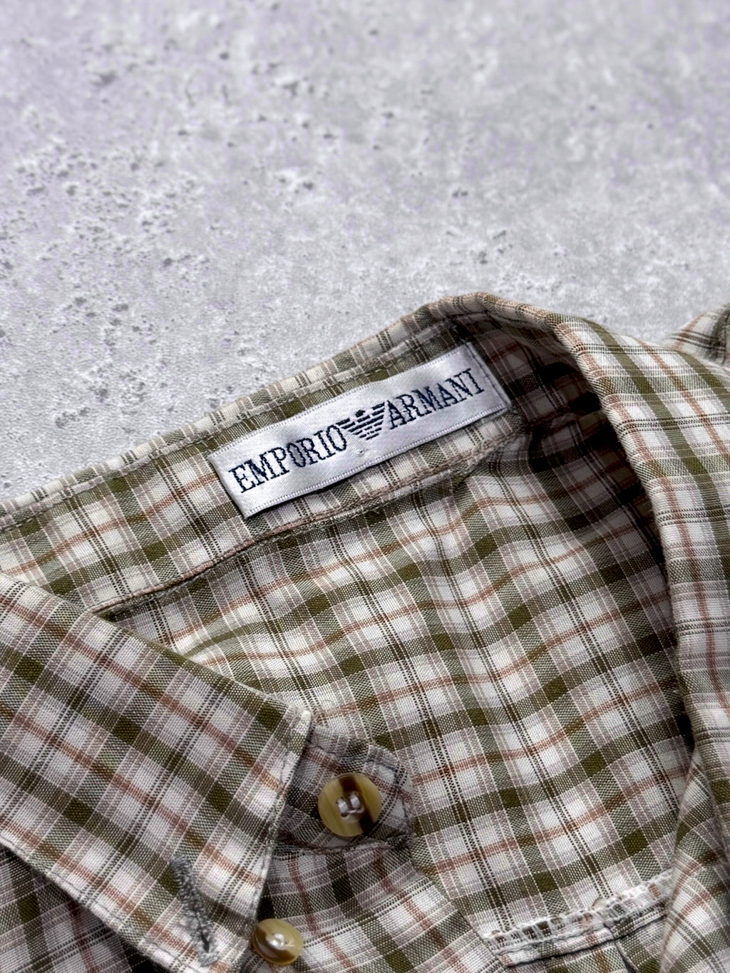 Vintage 2000s Emporio Armani Button Up Shirt (L)