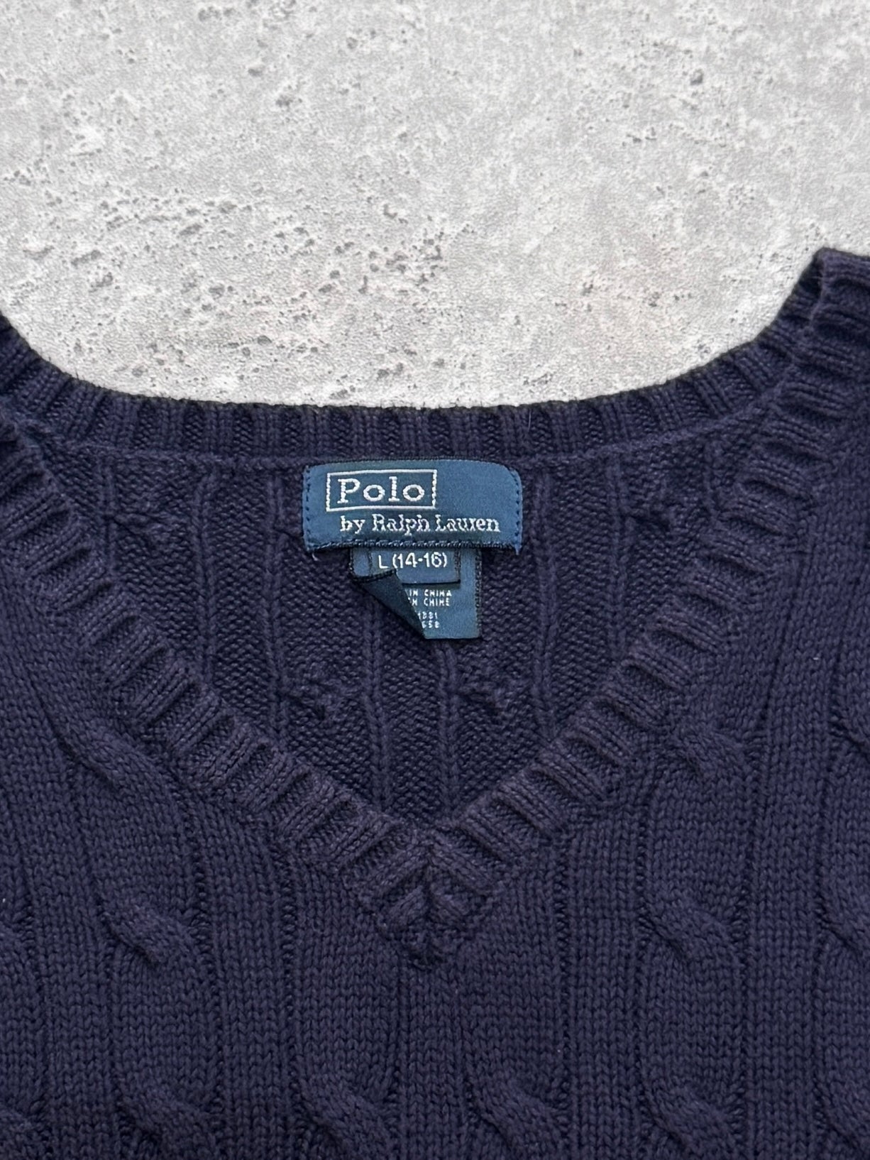 Vintage Polo Ralph Lauren Knitted Vest (S)