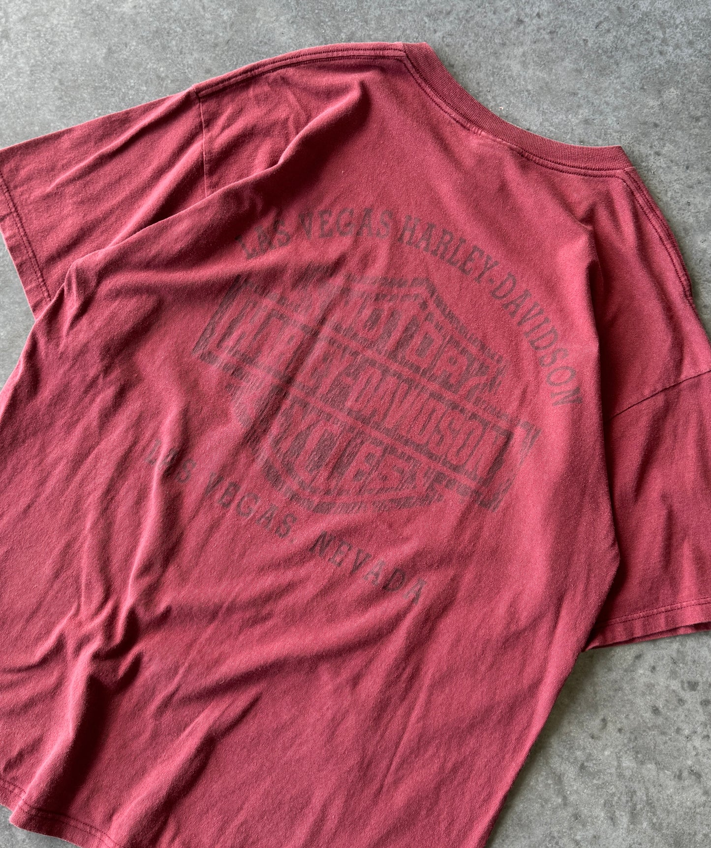 Vintage Harley Davidson Motorcycle Tee (XL)