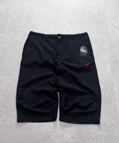 Vintage 2000s Nike Adjustable 3/4 Track Shorts (L)