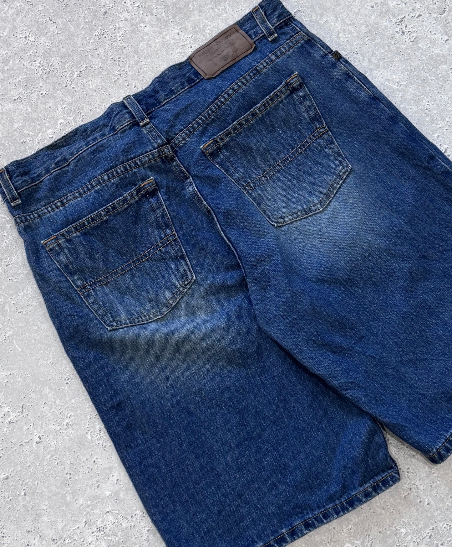 Vintage Y2K Faded Glory Denim Jorts (34")