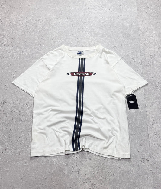 Vintage 90s Reebok Logo Tee (L)