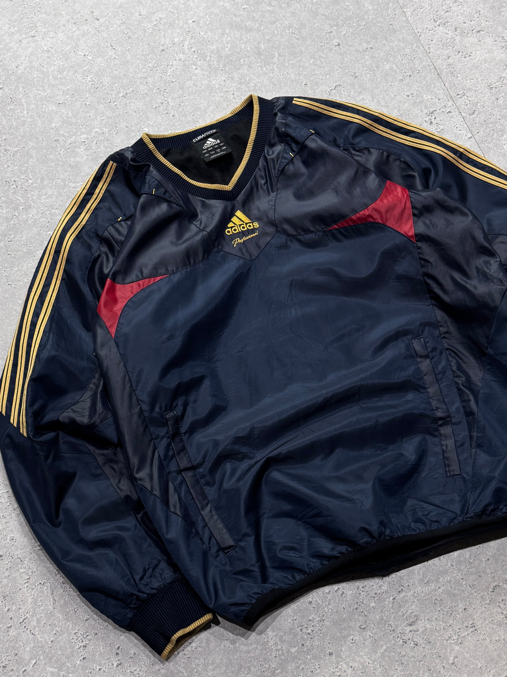 Vintage 2000s Adidas Professional Pullover Windbreaker Jacket (M)