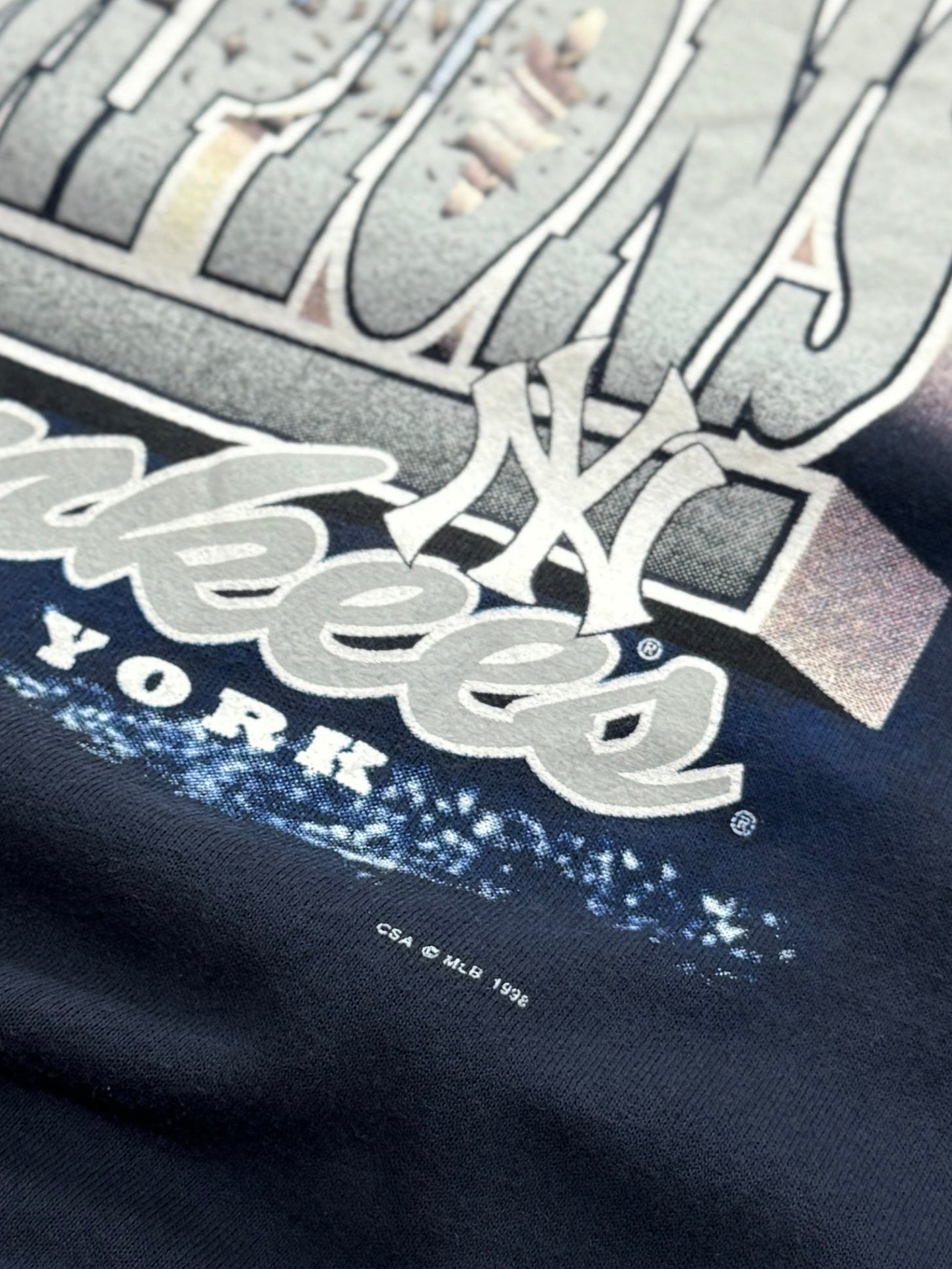 Vintage 1998 New York Yankees World Series Champions Sweater (XL)