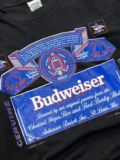 Vintage 1992 Budweiser Beer Tee (L)