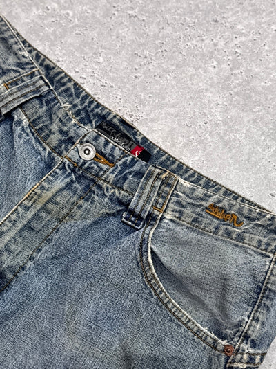 Vintage 2000s Quiksilver Denim Jorts (34")