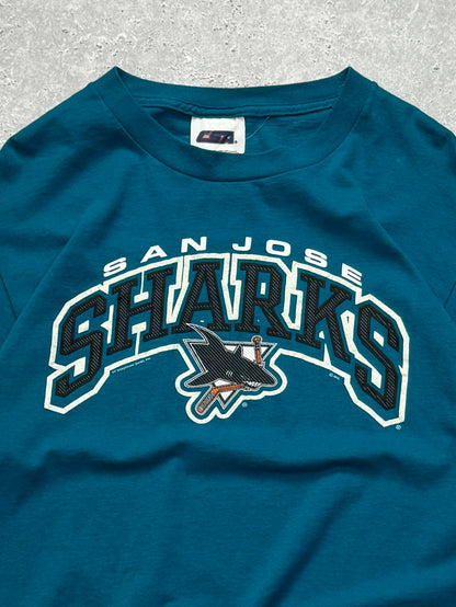 Vintage 2000s San Jose Sharks NHL Tee (L)