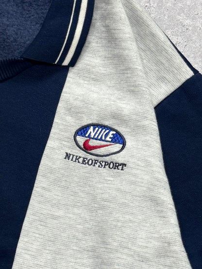 Vintage 90s Nike of Sport Embroidered Sweater (L)