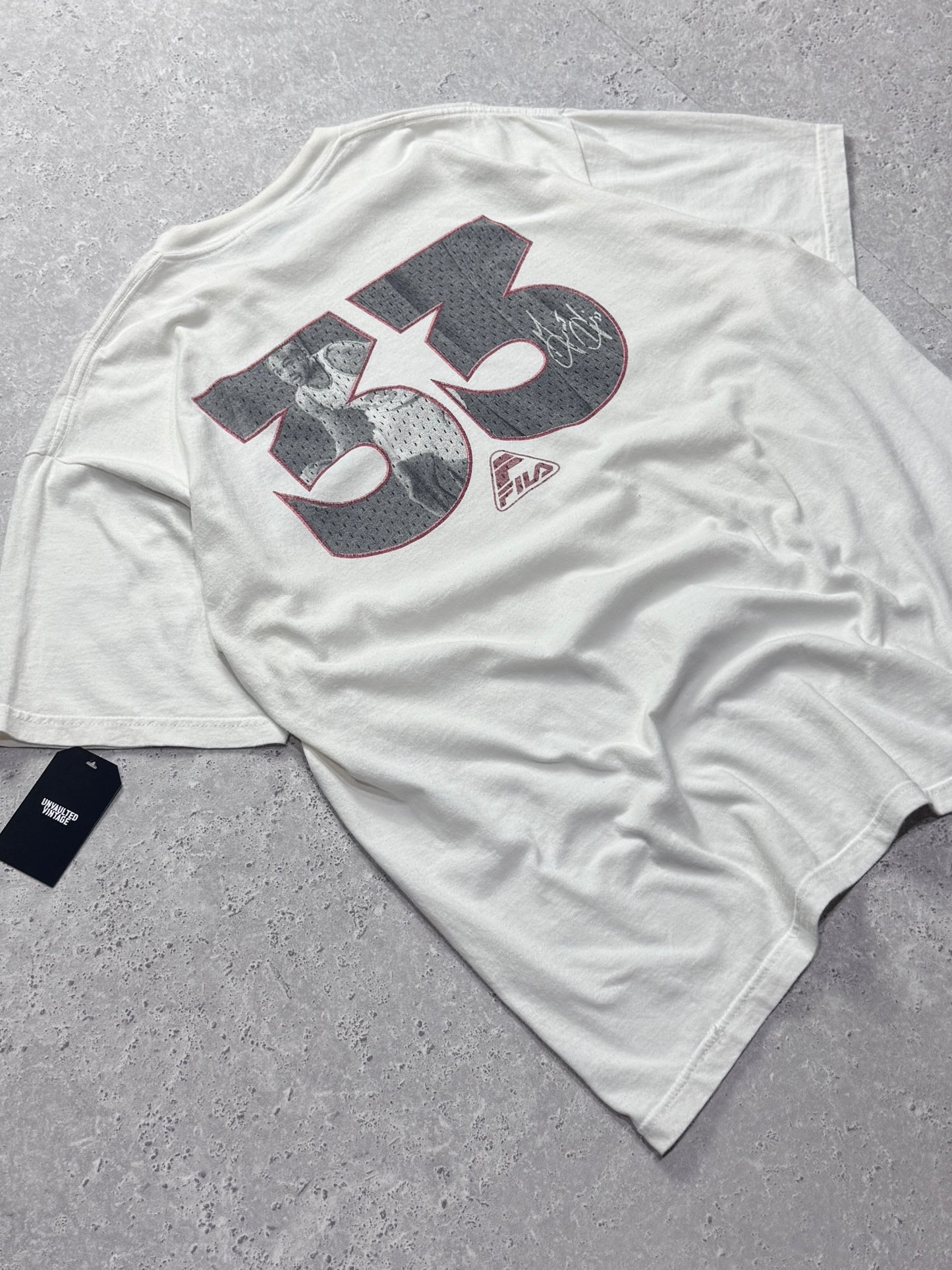 Vintage 90s Fila X Charles Barkley Basketball Tee (XL)