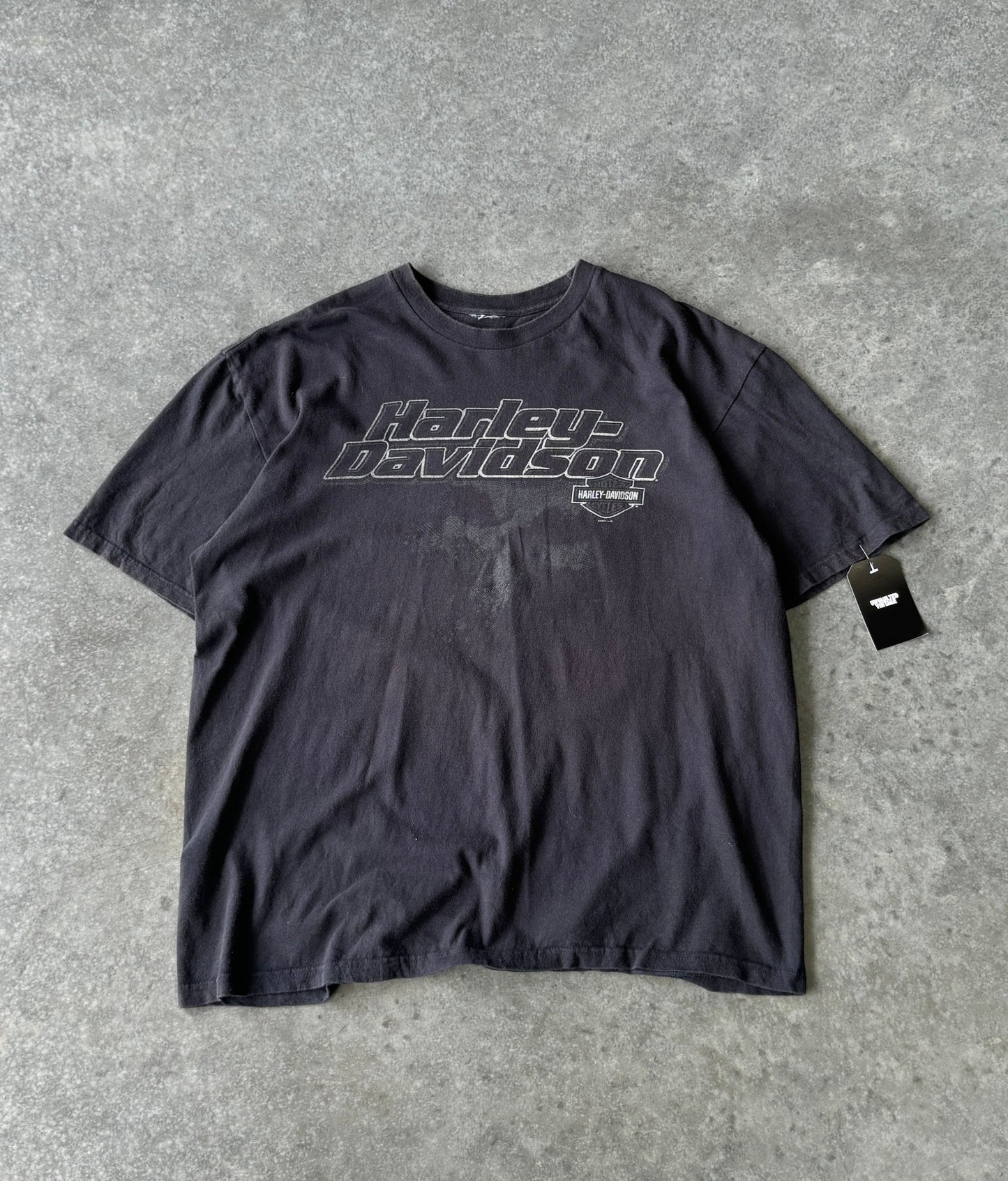 Vintage 00s Harley Davidson Logo Tee (XL)