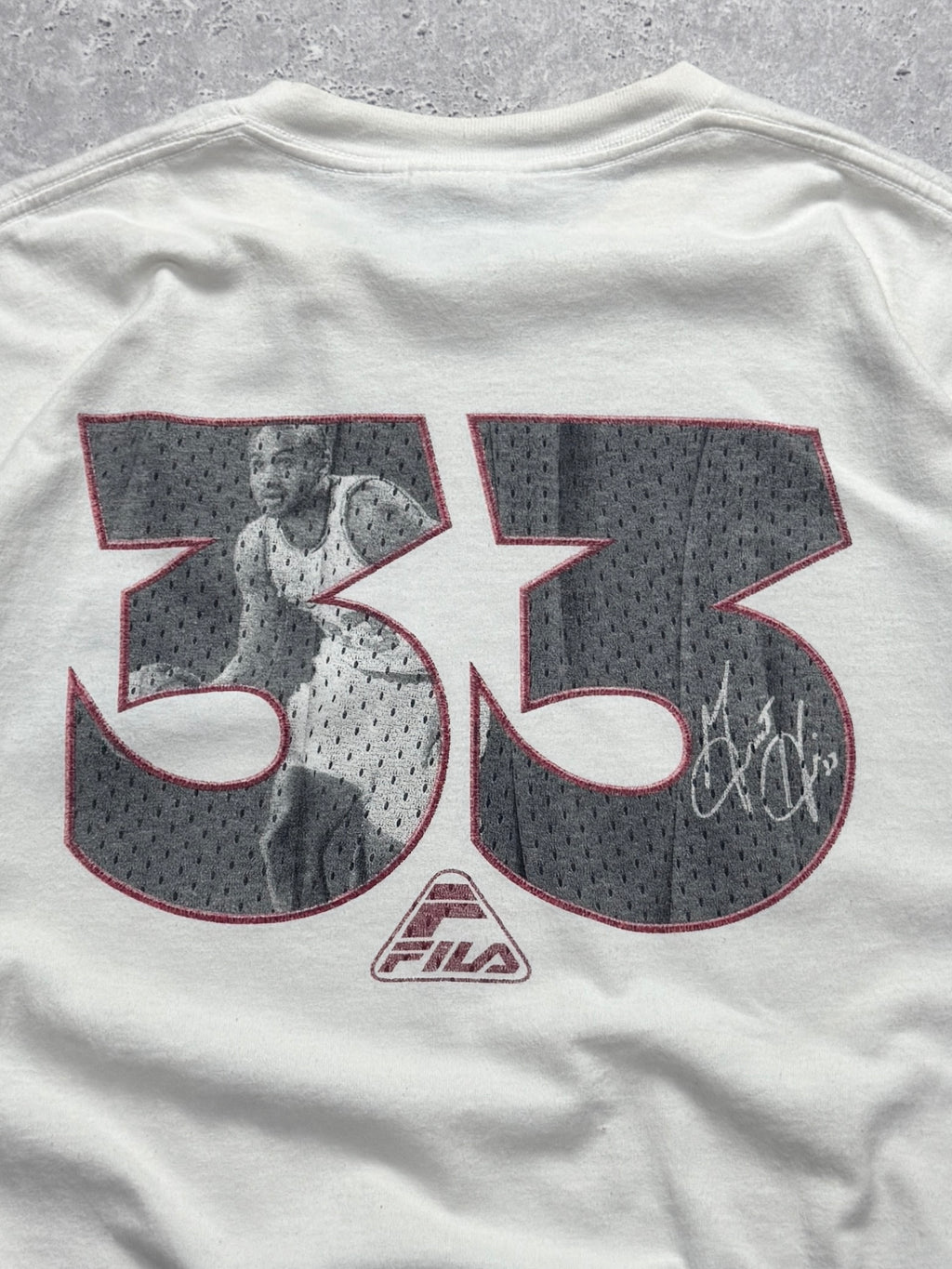 Vintage 90s Fila X Charles Barkley Basketball Tee (XL)