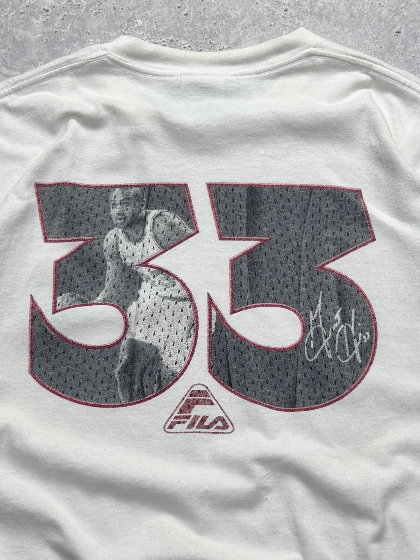 Vintage 90s Fila X Charles Barkley Basketball Tee (XL)