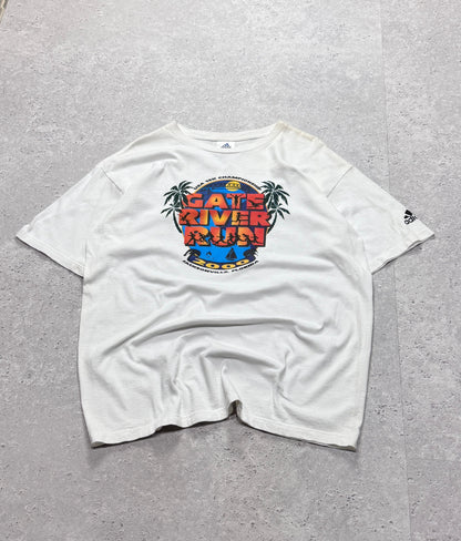 Vintage 2000s Adidas Gate River Run Marathon Tee (XL)
