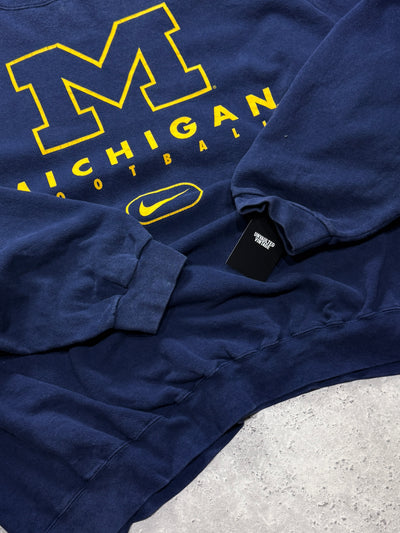 Vintage 90s Nike X Michigan College Sweater (2XL)
