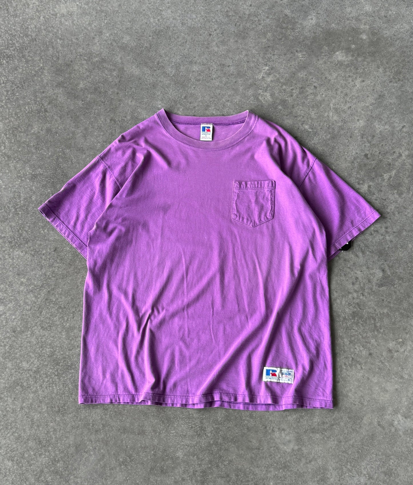 Vintage 90s Russell Athletic Pocket Tee (2XL)