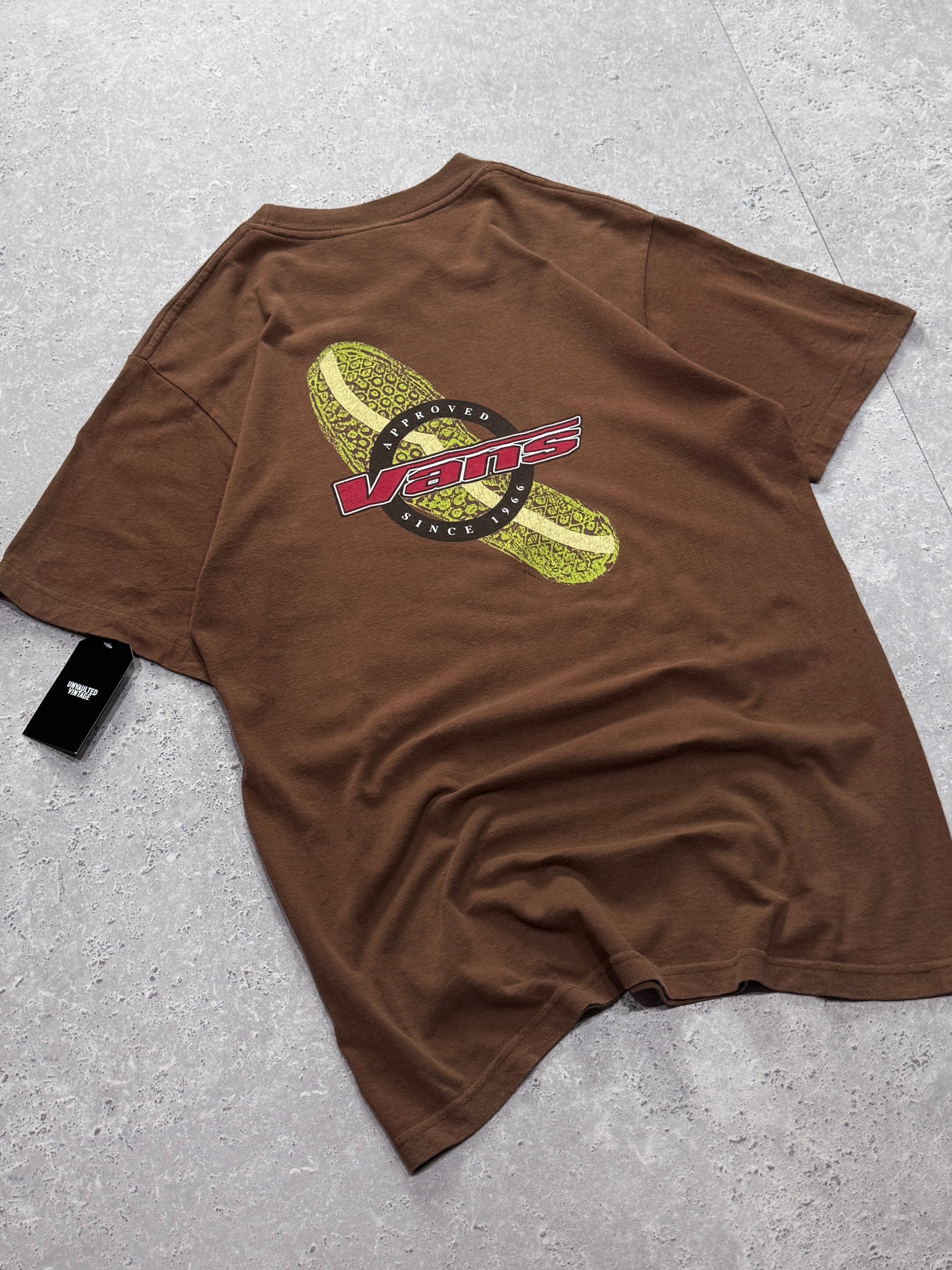 Vintage 90s Vans Skate Shoe Promo Tee (L)
