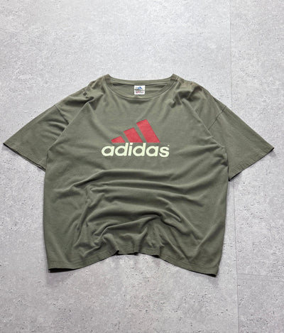Vintage 90s Adidas Logo Tee (2XL)