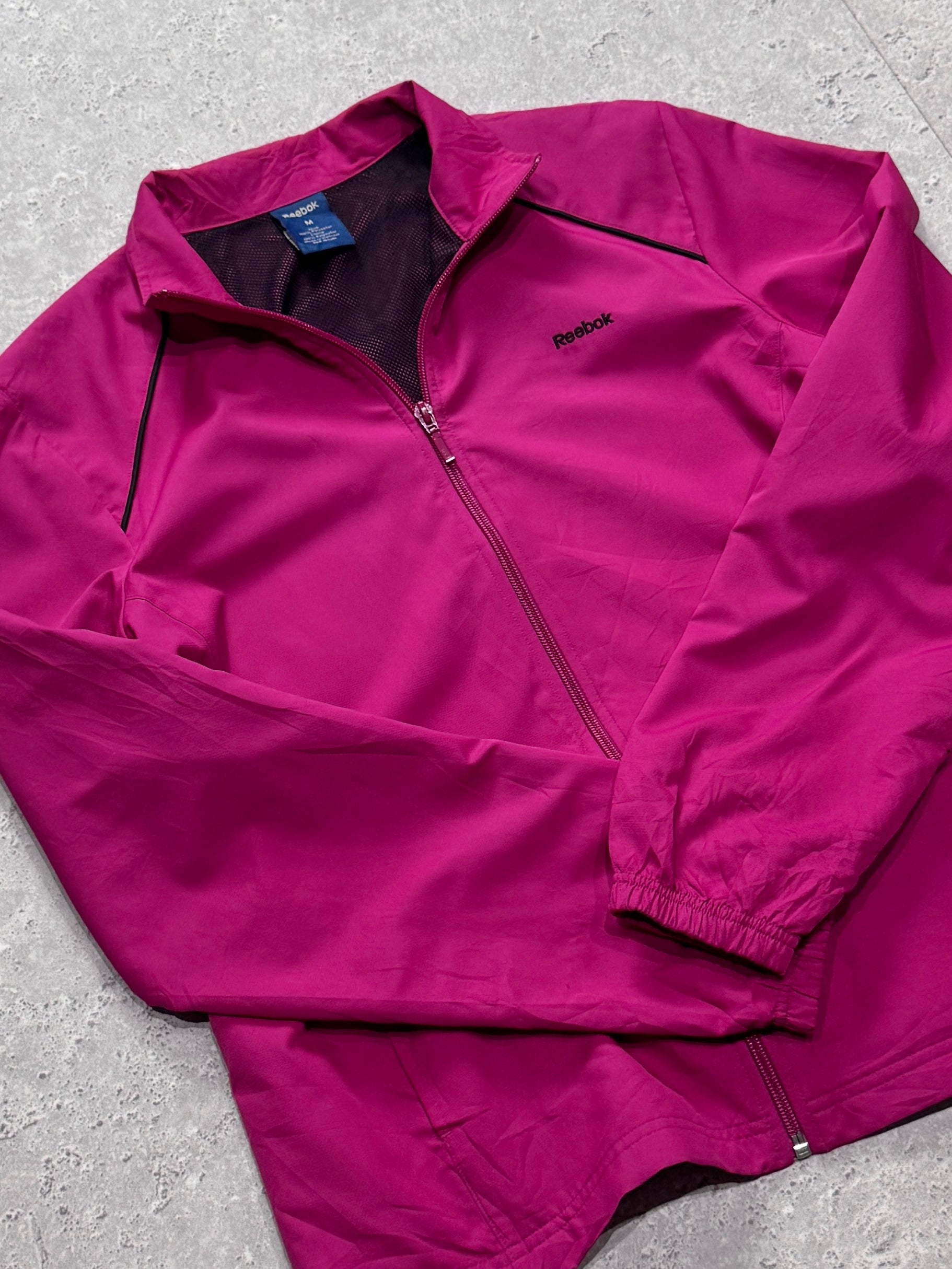 Vintage 2000s Reebok Windbreaker Jacket (Womens M)