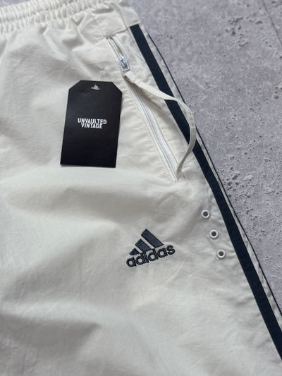 Vintage 2000s Adidas Adjustable 3/4 Track Shorts (M)