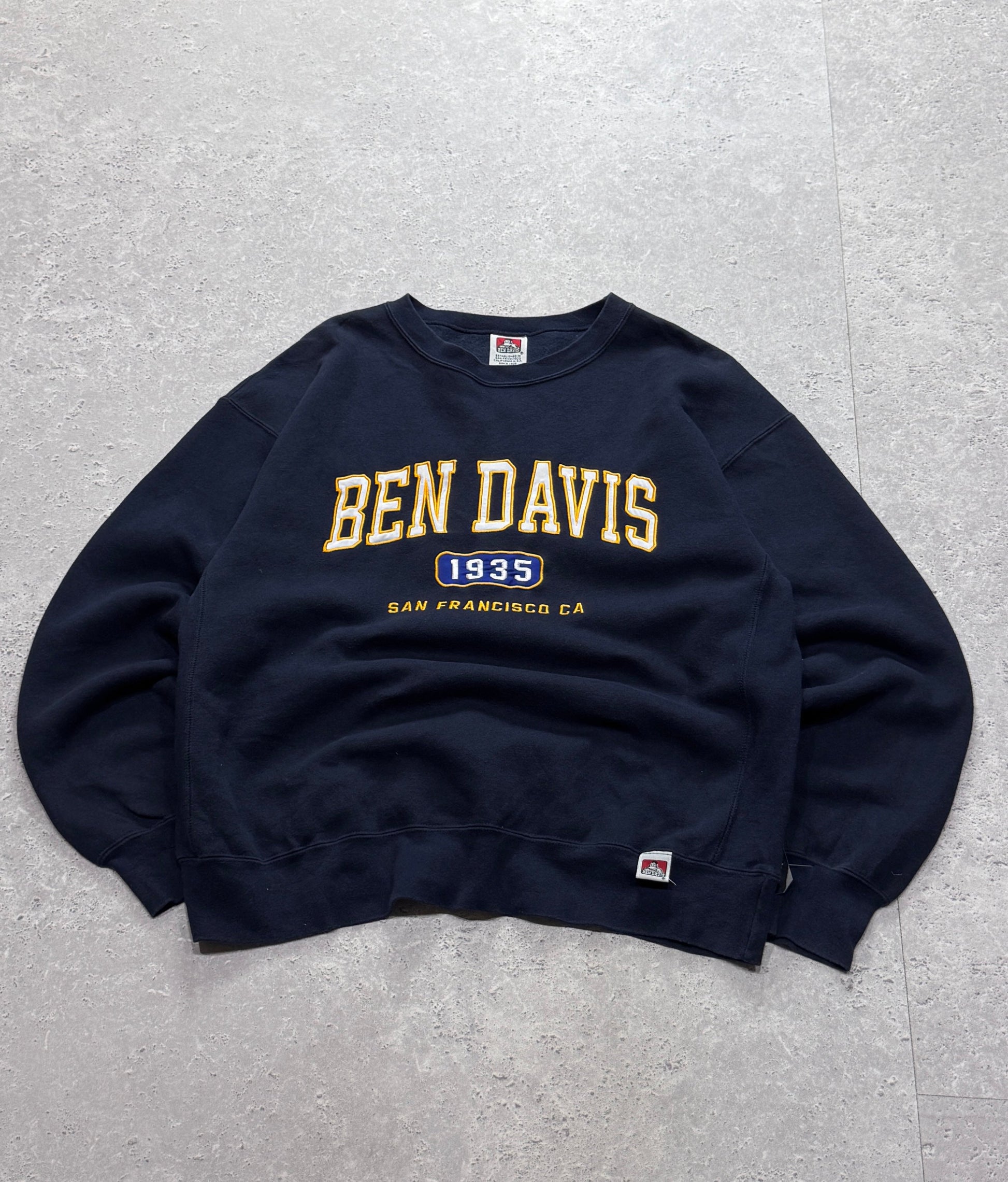Vintage 90s Ben Davis Skateboards Embroidered Sweater (L)