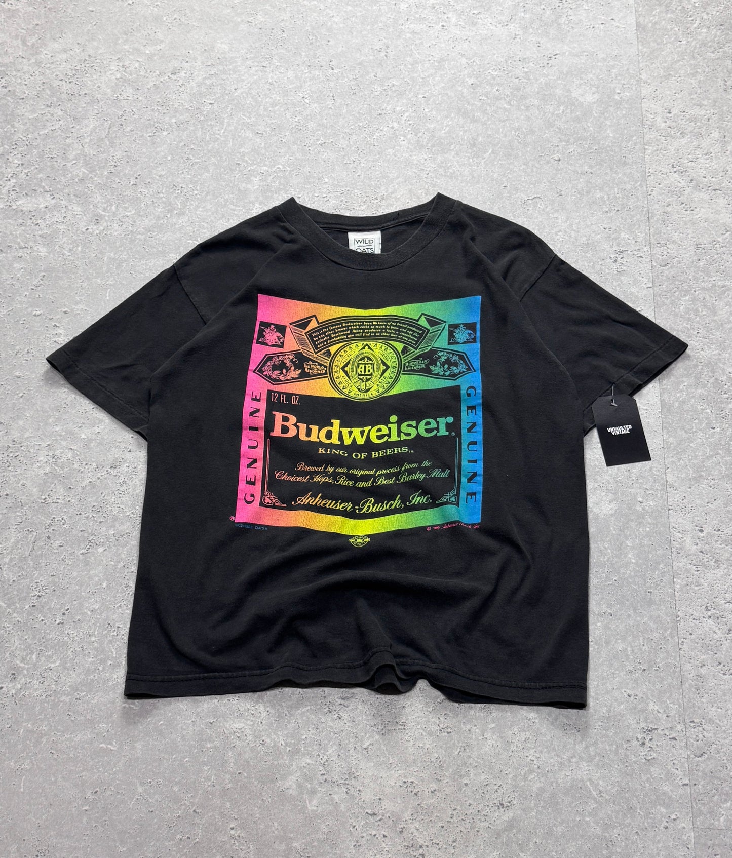 Vintage 1990 Budweiser King of Beers Tee (M)