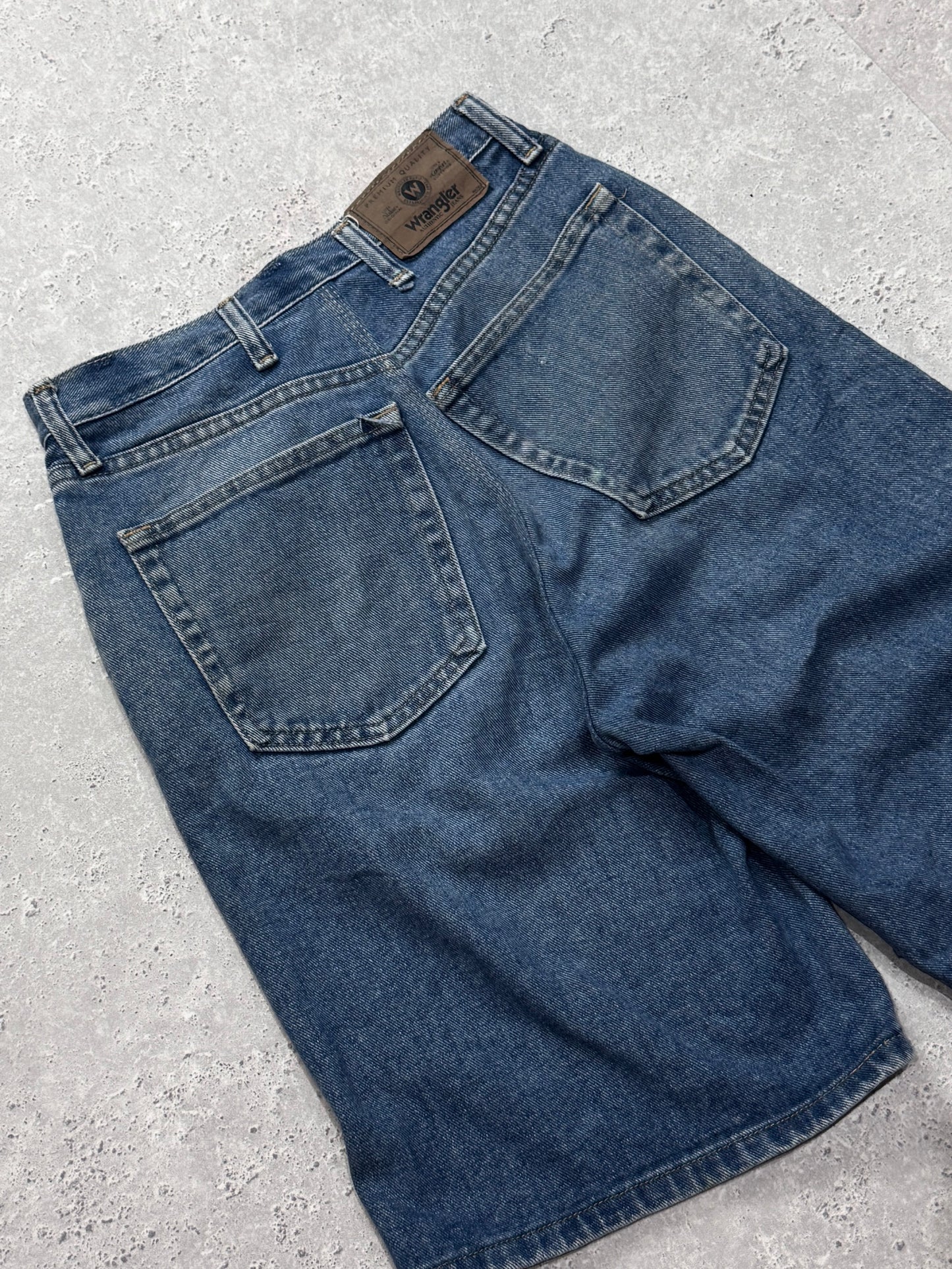 Vintage 2000s Wrangler Denim Jorts (28")