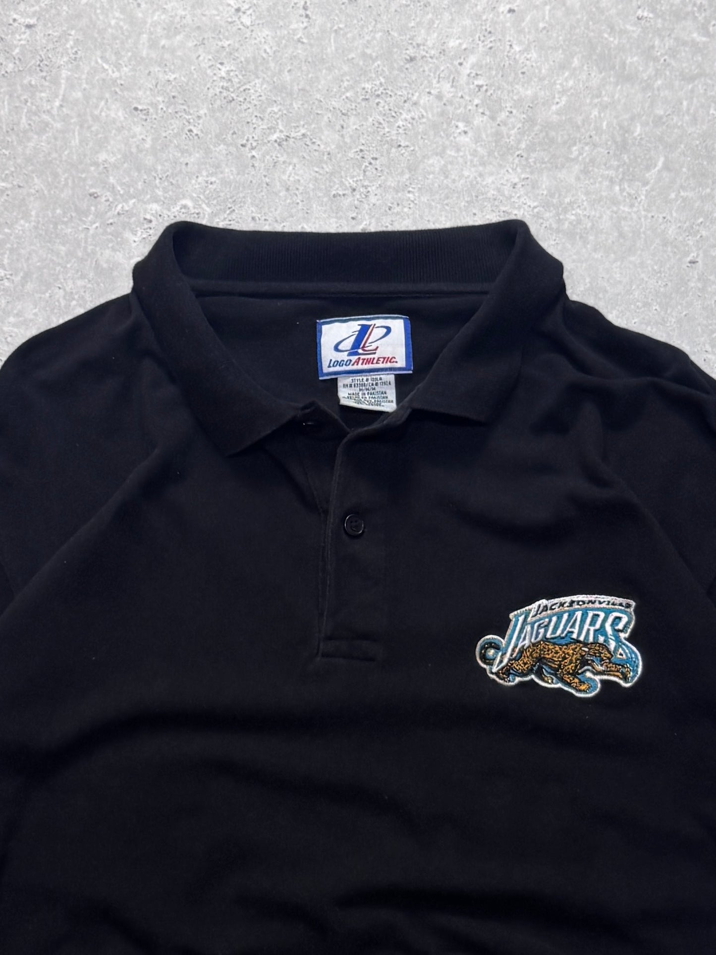 Vintage 90s Jacksonville Jaguars NFL Polo Shirt (XL)