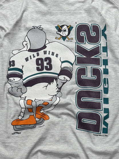 Vintage 90s Anaheim Mighty Ducks NHL Tee (L)