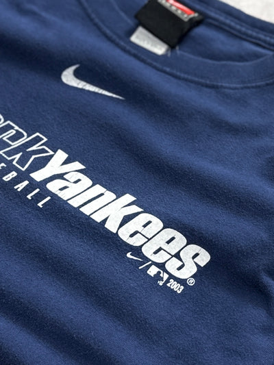 Vintage 2000s Nike X New York Yankees MLB Tee (S)