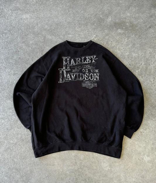 Vintage Harley Davidson Logo Sweater (2XL)