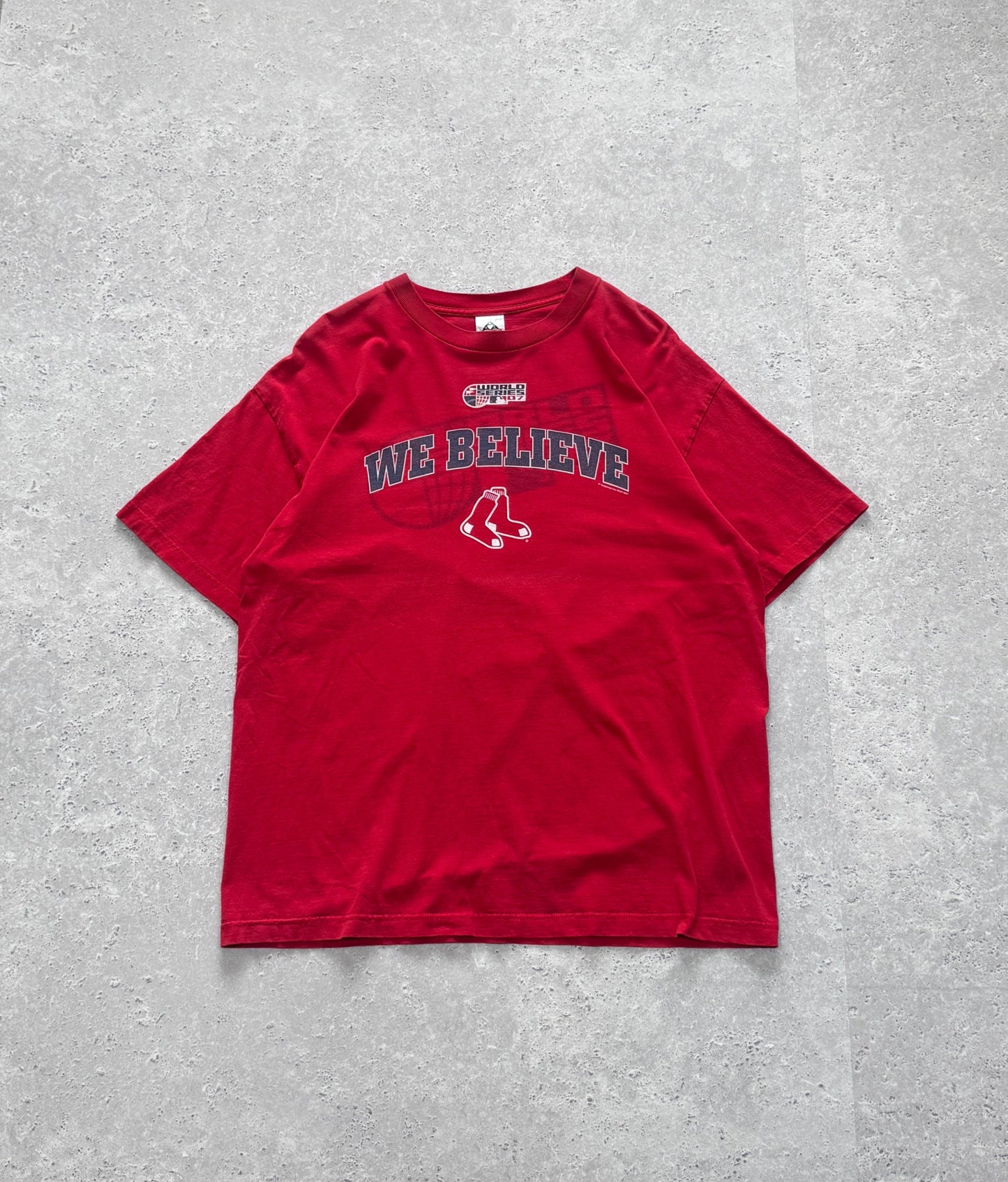 Vintage 00s Boston Red Sox World Series Tee (XL)