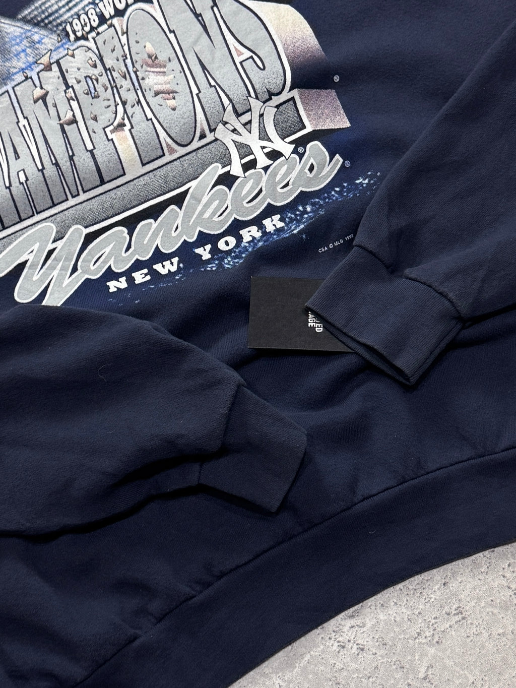 Vintage 1998 New York Yankees World Series Champions Sweater (XL)