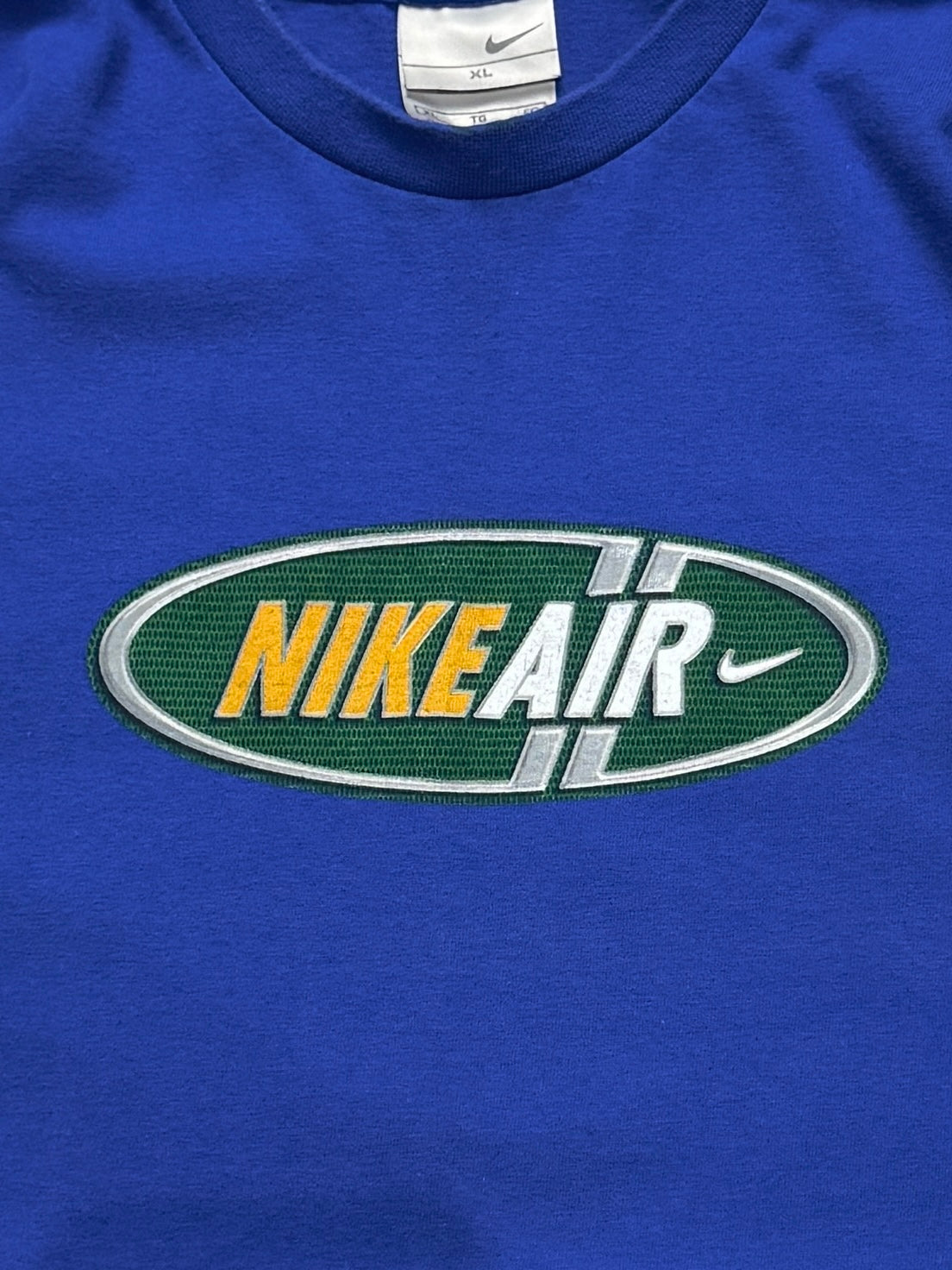 Vintage 2000s Nike Air Spellout Tee (XL)