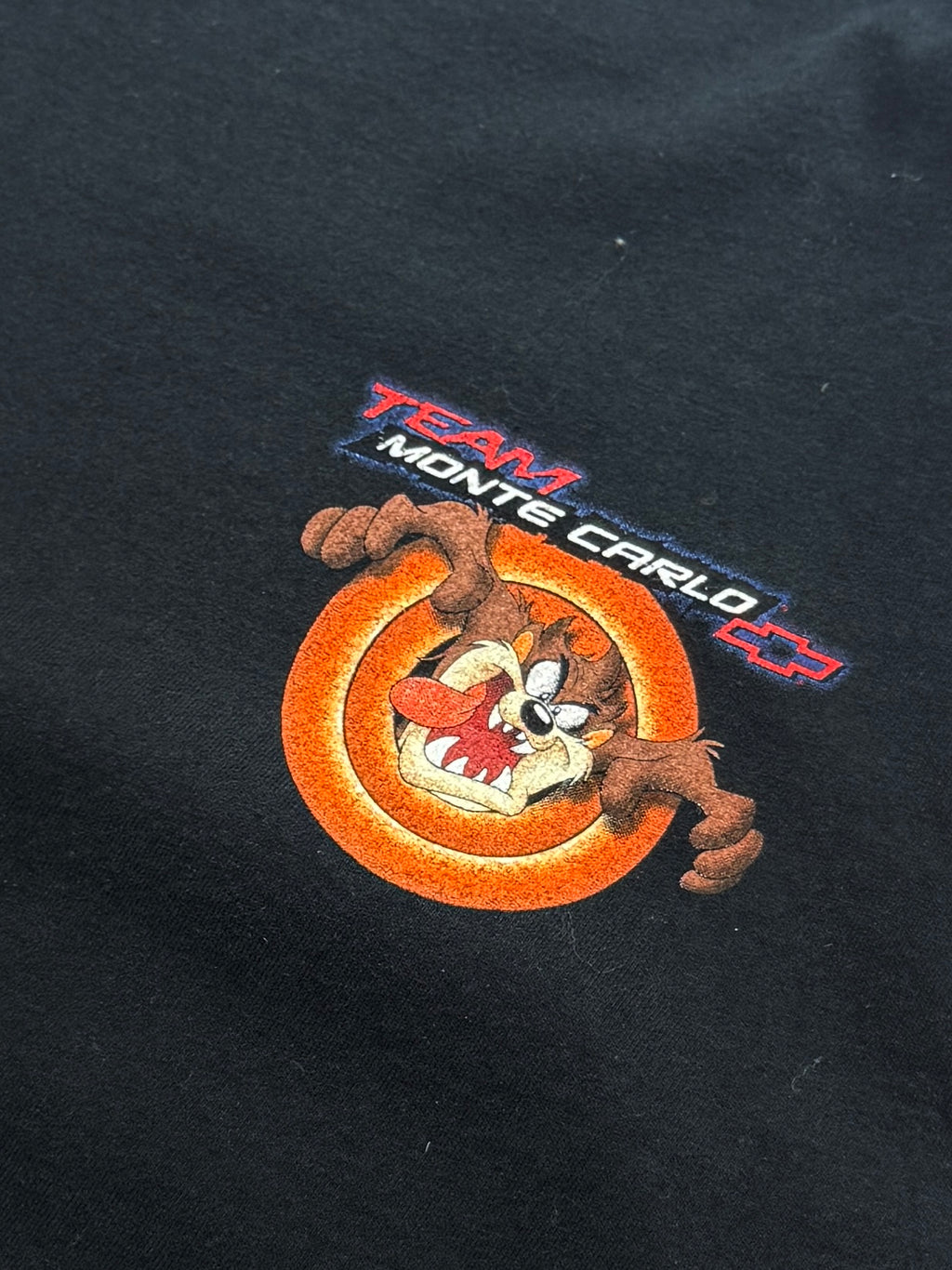 Vintage 90s Taz Looney Tunes X Monte Carlo Racing Tee (M)