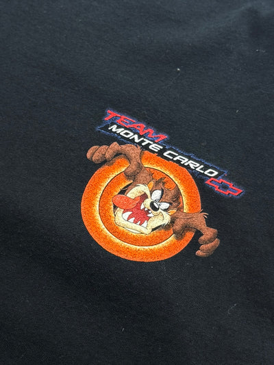 Vintage 90s Taz Looney Tunes X Monte Carlo Racing Tee (M)