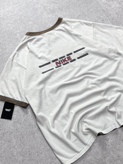 Vintage 2000s Nike Ringer Tee (L)