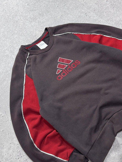 Vintage 2000s Adidas Spellout Sweater (M)