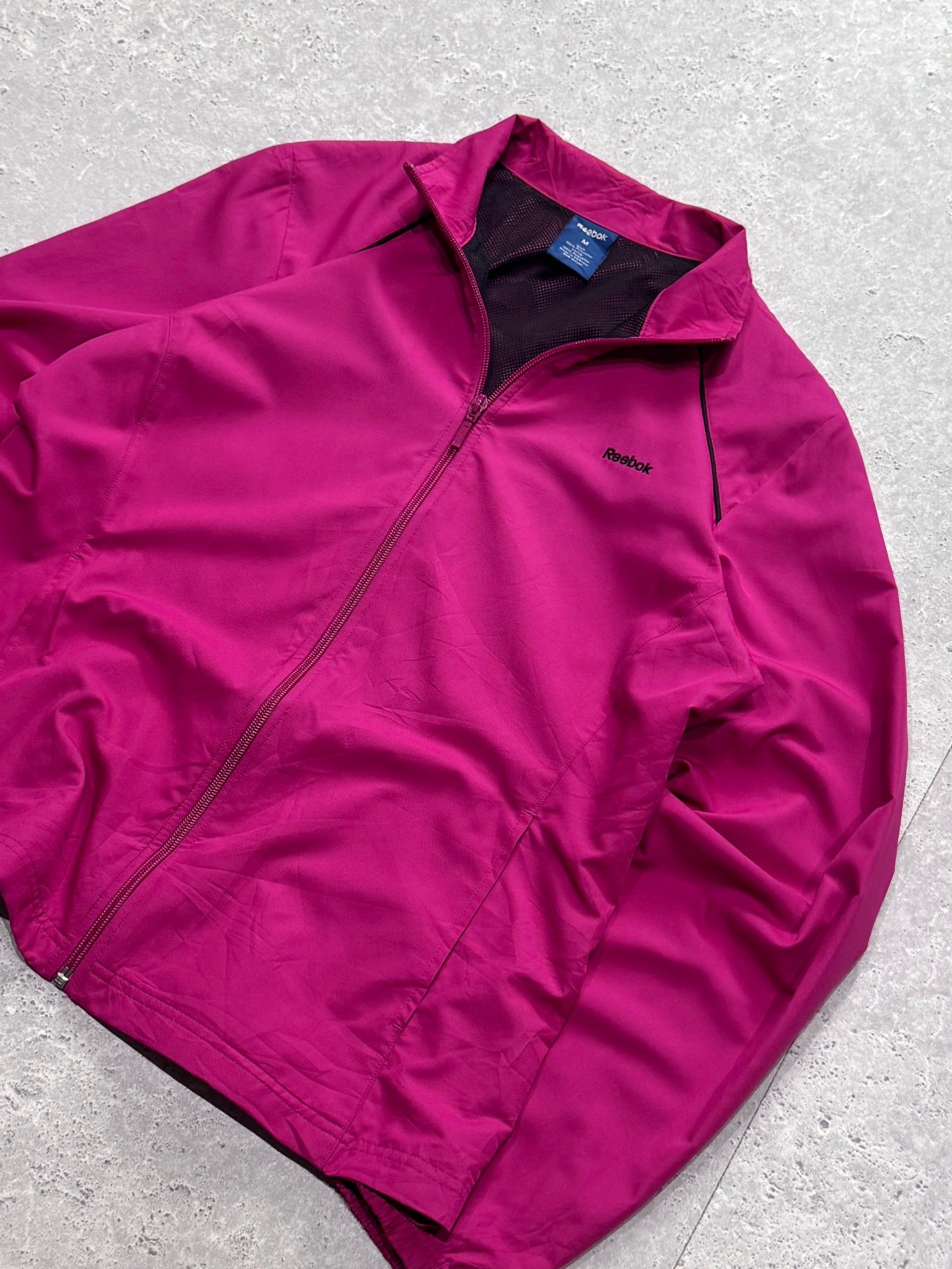 Vintage 2000s Reebok Windbreaker Jacket (Womens M)